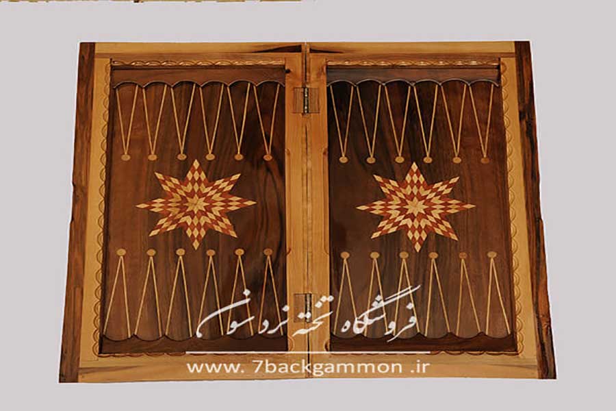 تخته نرد مدل ستاره یکی از مقاوم ترین تخته نردها