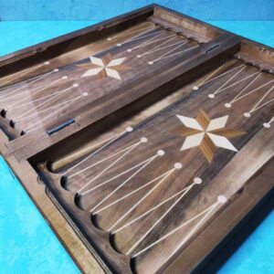 تخته نرد چوب گردو معرقکاری